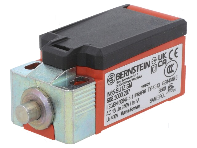 Eindschakelaar; NO + NC; 5A; max.240VAC; max.24VDC; M20; IP66 Eindschakelaar; NO + NC; 5A; max.240VAC; max.24VDC; M20; IP66